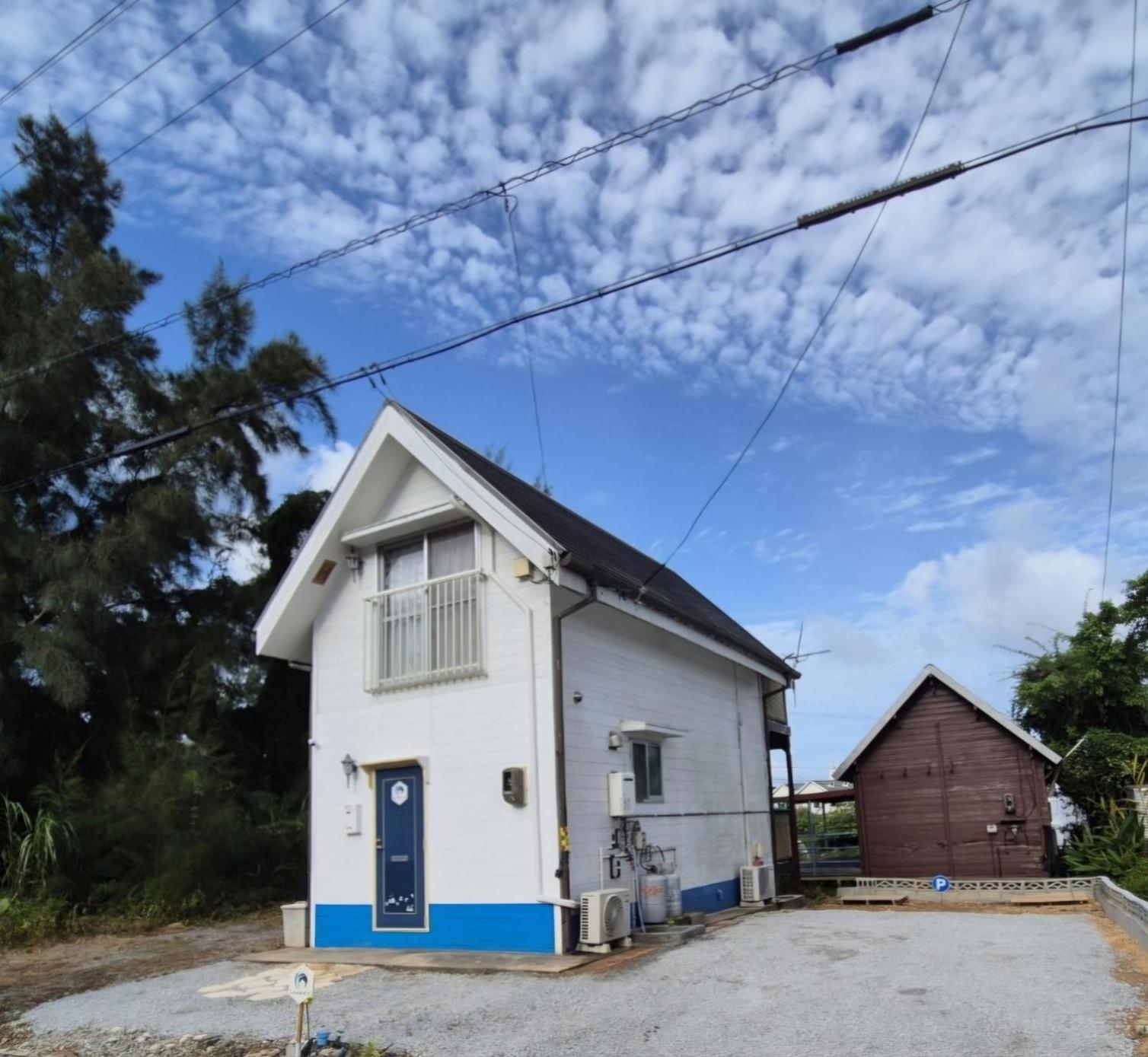 Cottage Blue Onna Eksteriør billede